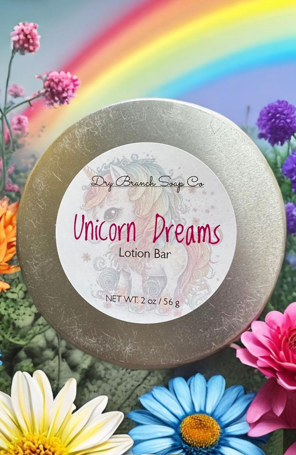 Unicorn Dreams Hard Lotion Bar