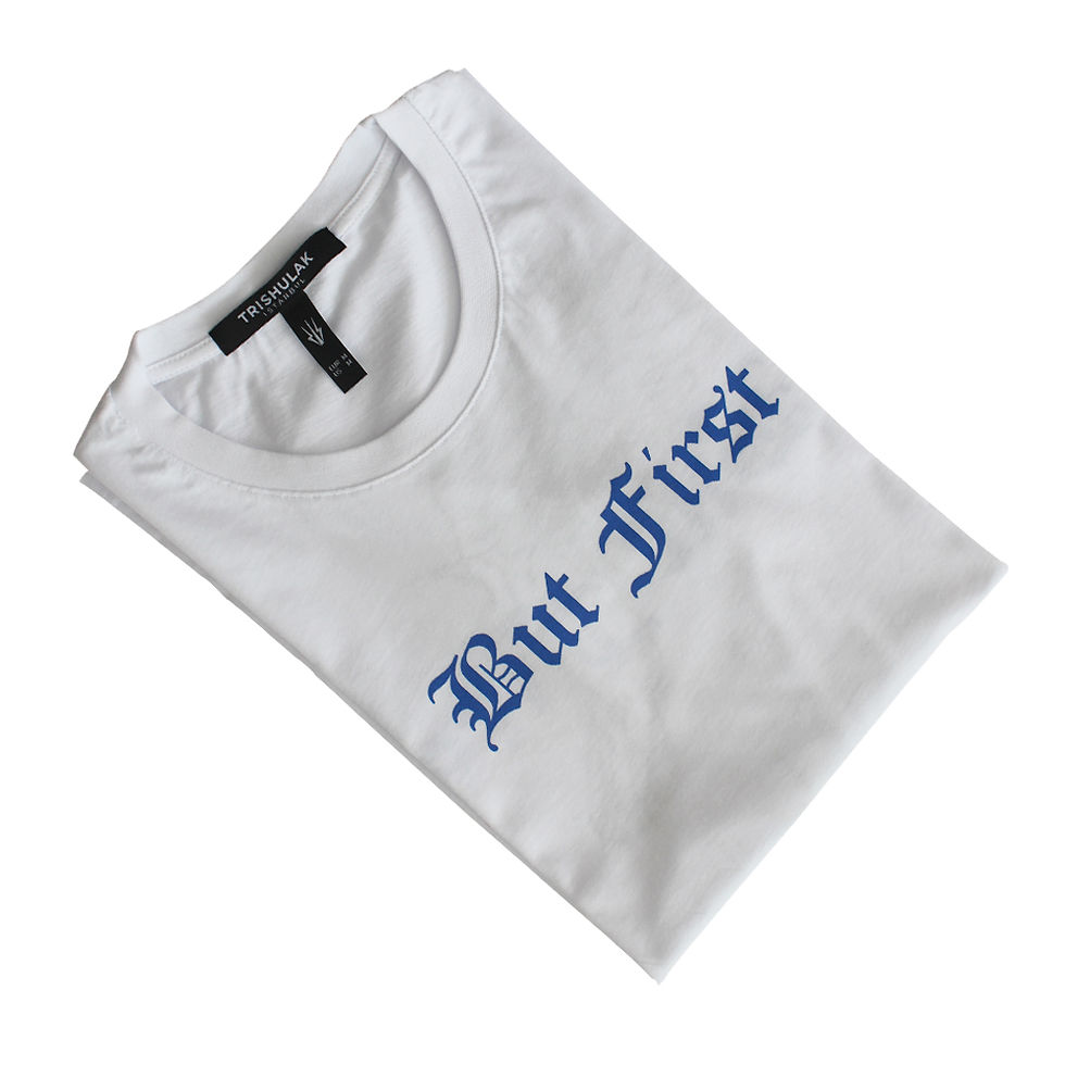 Küçük resim: Trishulak Kuş Detaylı Oversize Beyaz T-Shirt