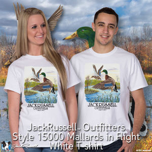 Thumbnail: JackRussell Outfitters Mallards In Flight Promo T-shirt