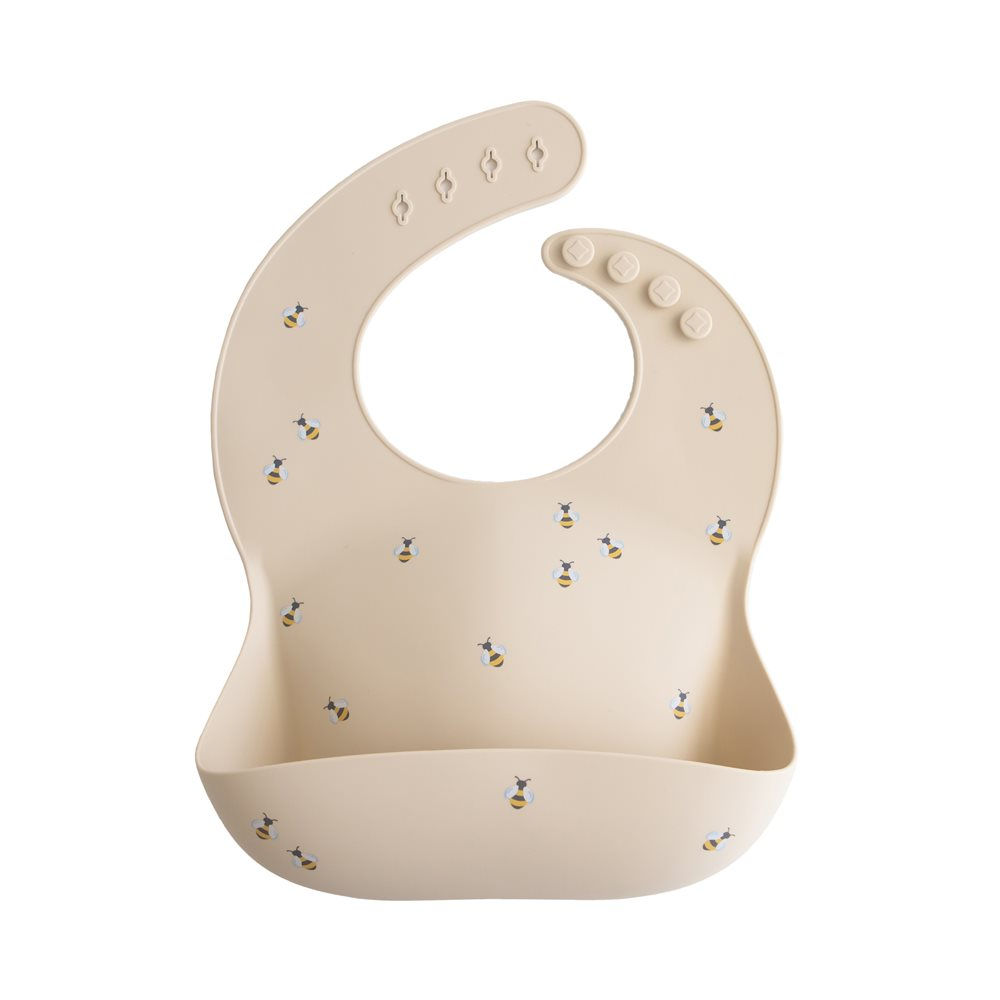 Silicone Bib - Bees