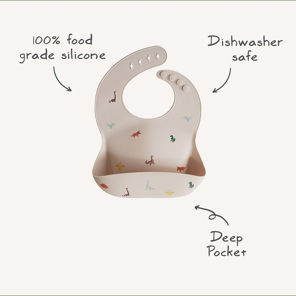 Thumbnail: Silicone Bib - Blush