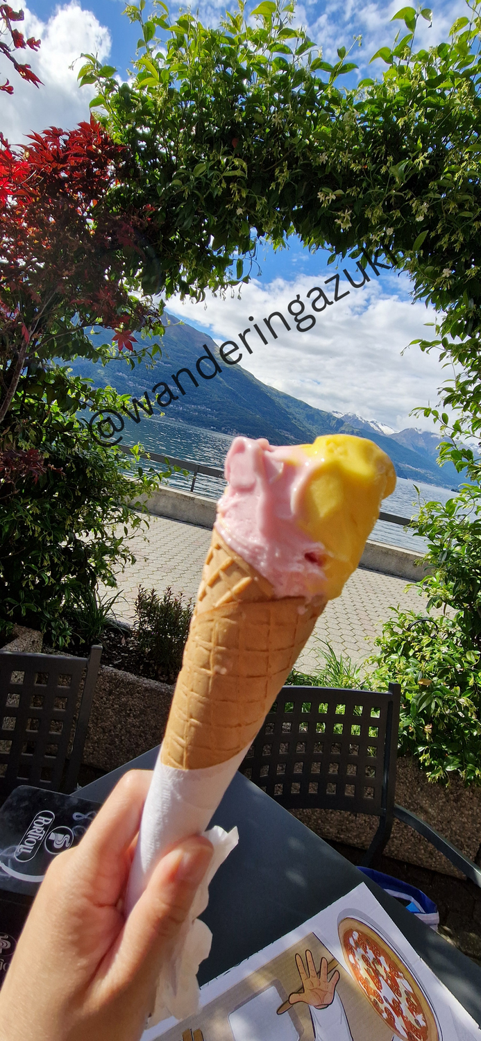 Enjoying gelato 1