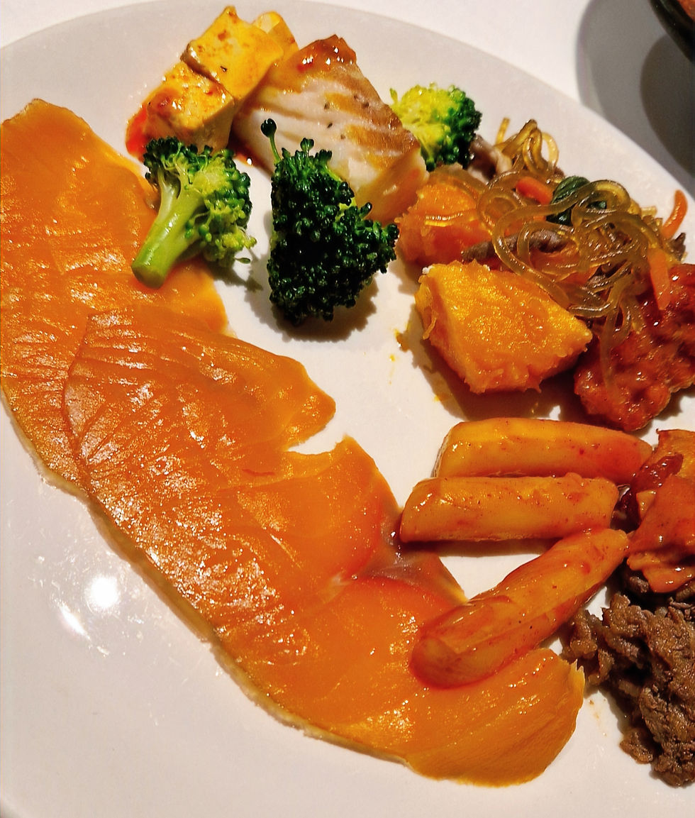 Hotel Lotte breakfast
