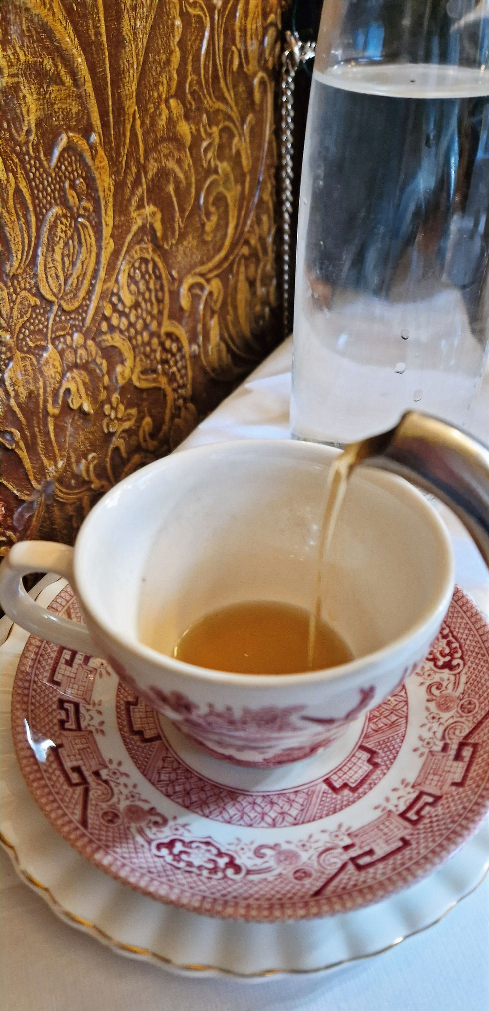 Teacup and teapot