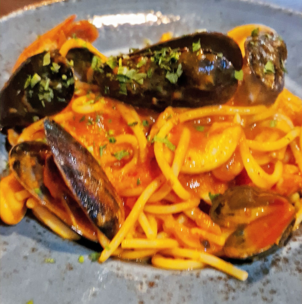 Seafood spaghetti