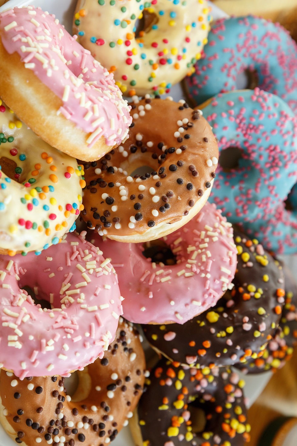 sugary doughnuts