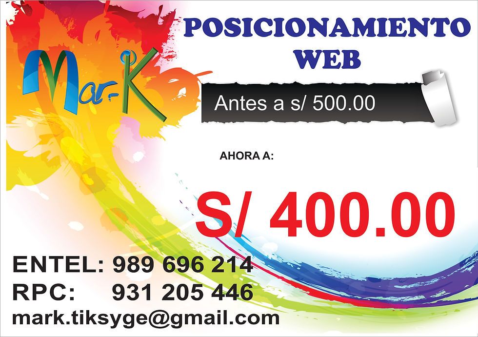Posicionamiento Web