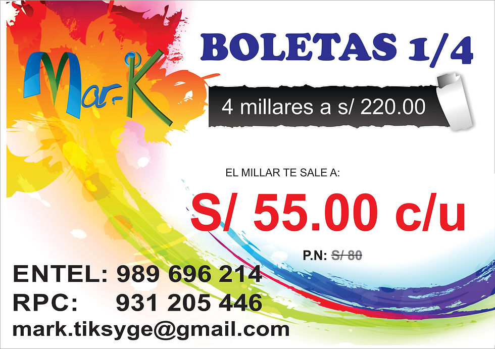 BOLETAS - IMP