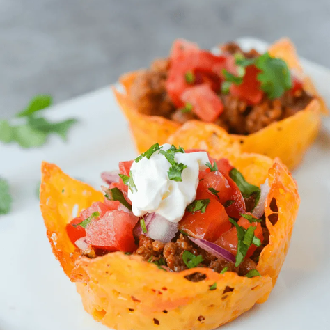 Cheese Shell Taco Cups