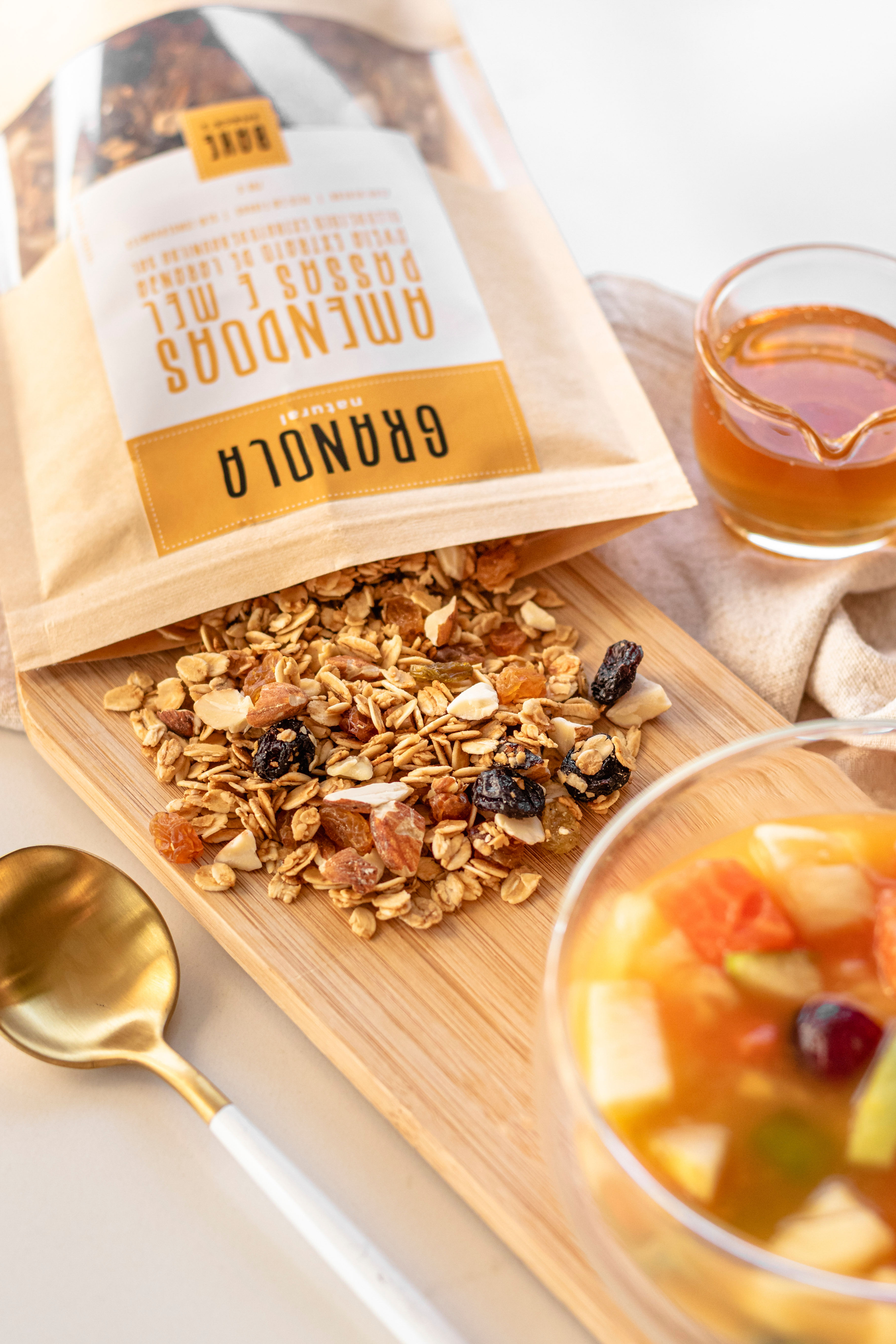 Granola Amêndoas e Passas 210g