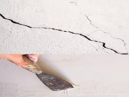 Cracks on the Wall and how to repair them before painting , then what primer to use before finish painting.