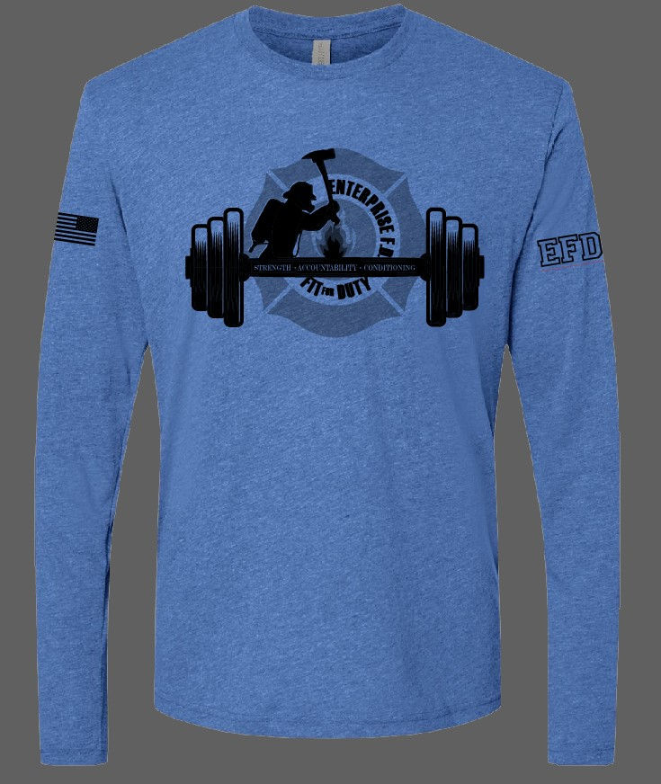 Thumbnail: (543) EFD FIT FOR DUTY Long Sleeve T-Shirt