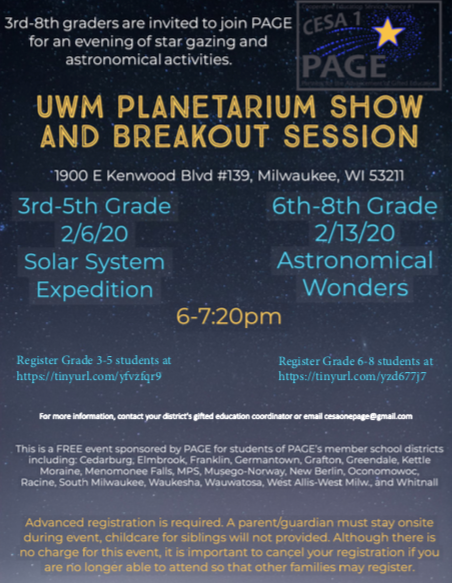 UWM's Manfred Olson Planetarium