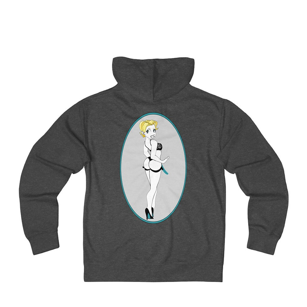 Thumbnail: Penny is Dreadful Unisex French Terry Zip Hoodie