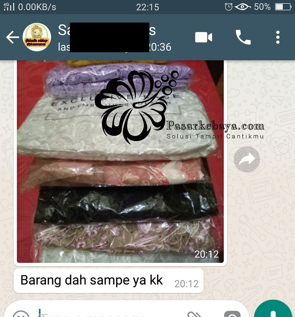 Testimoni @ Pasar Kebaya