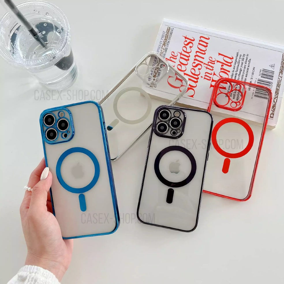 Shockproof Case For iPhone 14 Pro Max Mag Safe Magnetic Metal Phone Cover