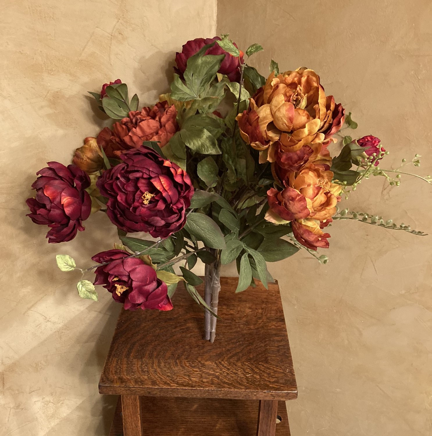 Autumn Peony Bouquet