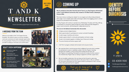JULY 2026 NEWSLETTER