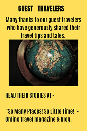 Guest Travelers for So Many Places! So L