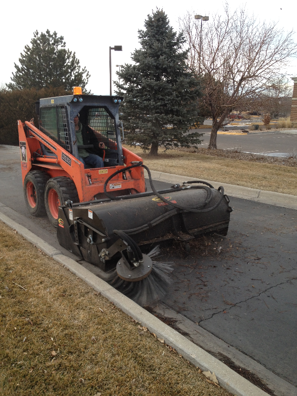 Parking Lot Sweeper