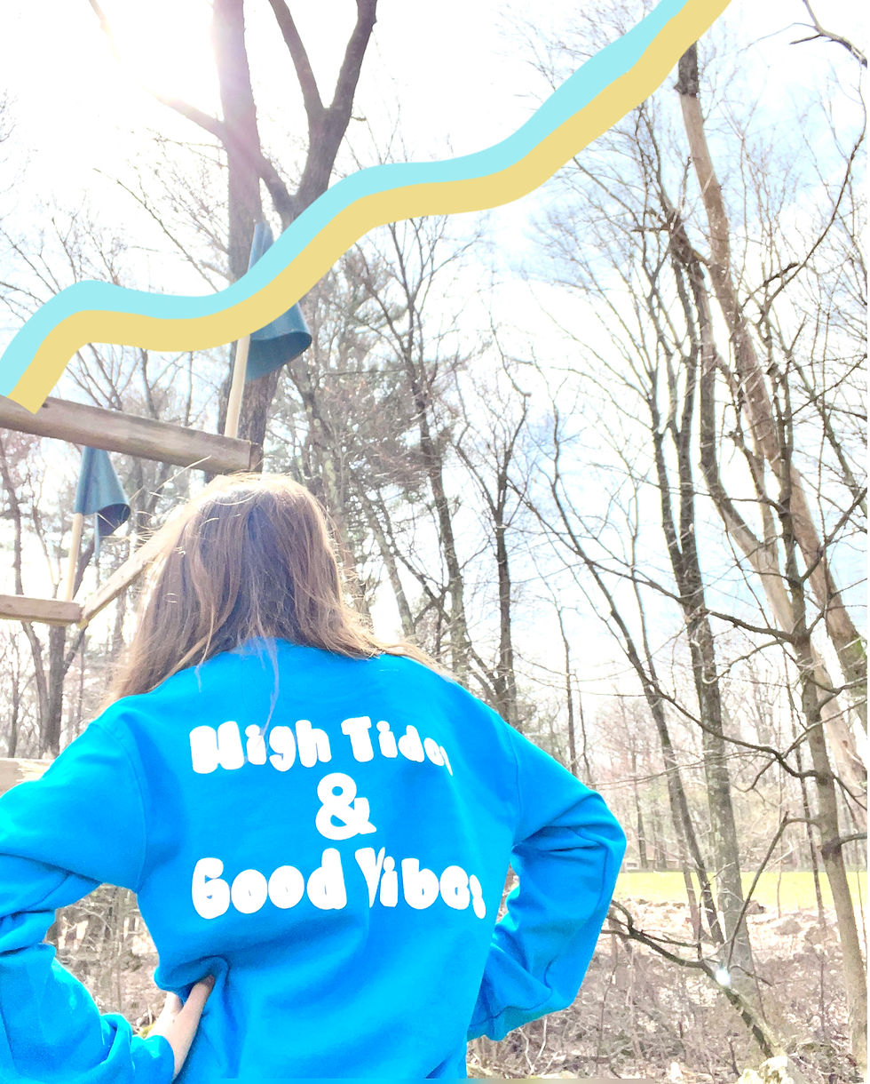 High Tides & Good Vibes Crewneck
