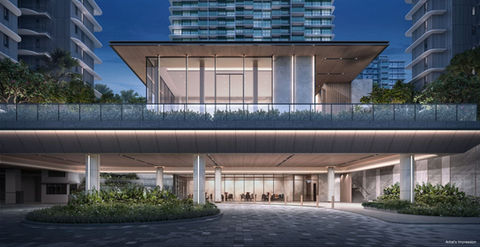arrival courtyard