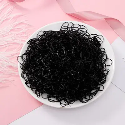 Miniatura: 1000pcs/Pack Girls Colorful Small Disposable Rubber Bands Gum for Ponytail Hold