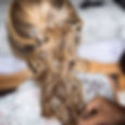 Boho wedding hair