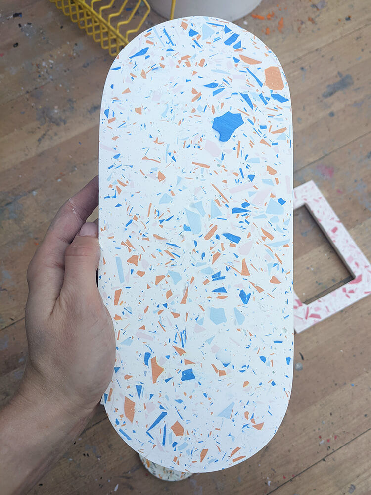 Do you need to sand Jesmonite?