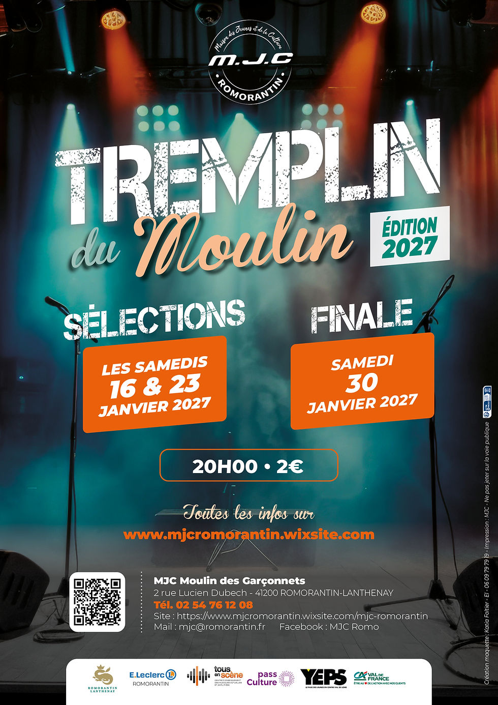 TREMPLIN DU MOULIN- 1ere Séléction