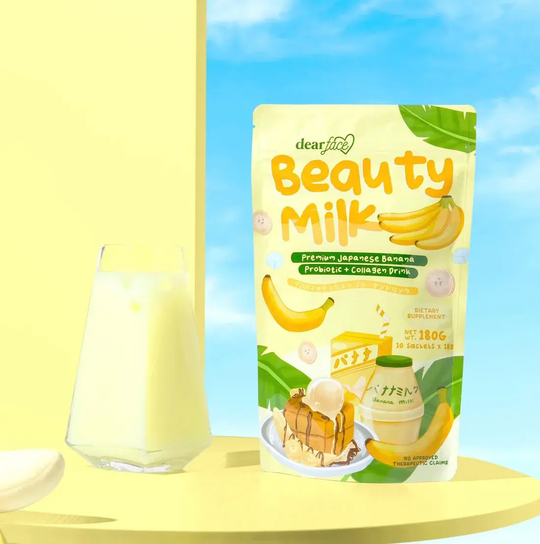 Dear Face Beauty Milk – Banana
