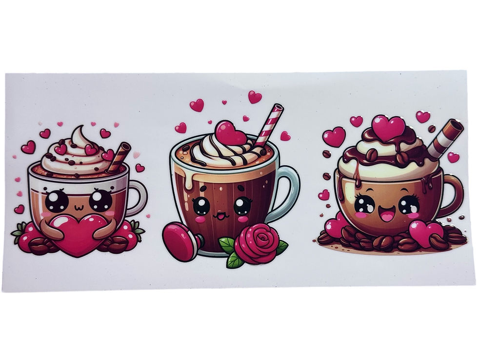 Thumbnail: Cup of Coffee Theme Glass Tumbler