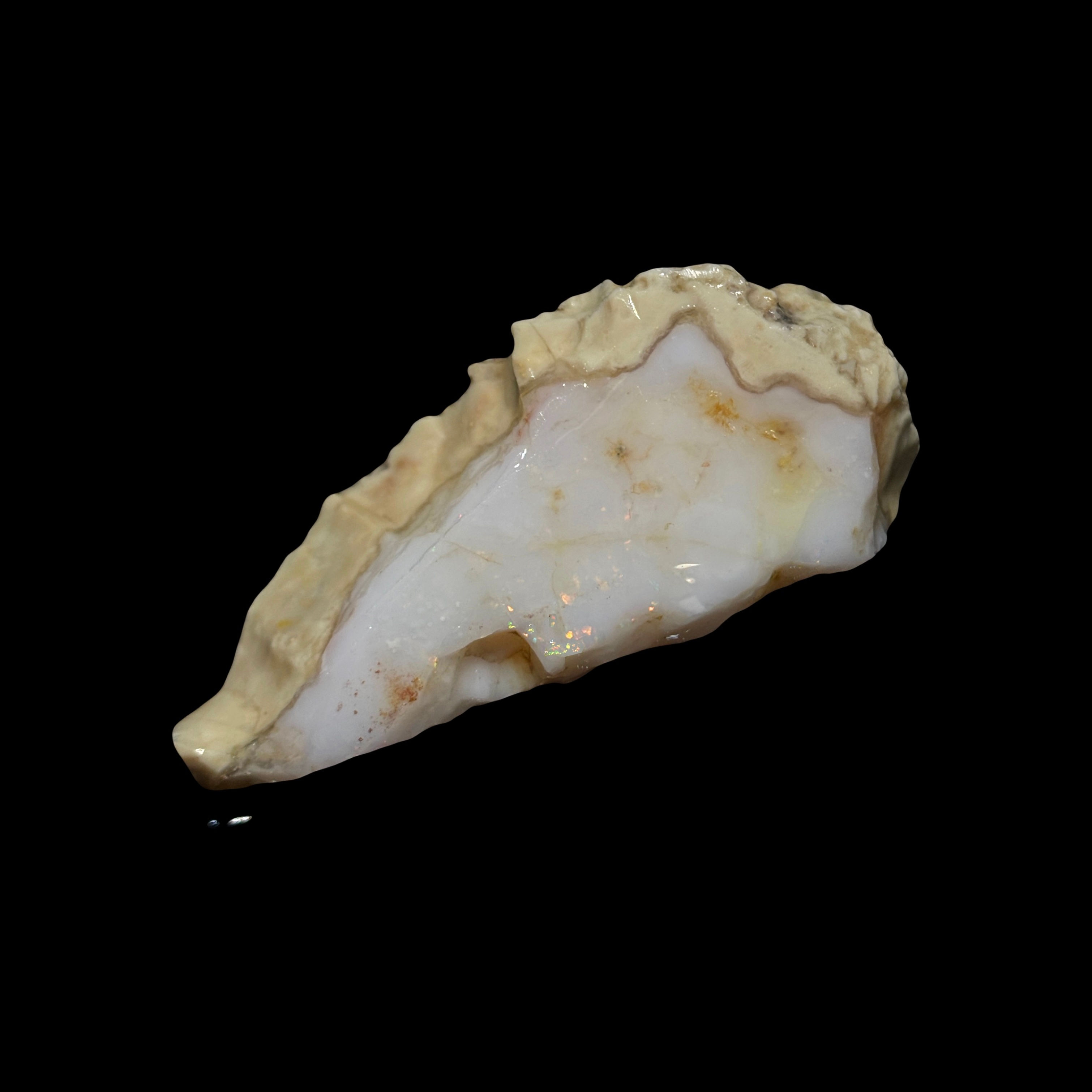 Rough Pink Spencer Idaho Kapex Opal Stone Rub