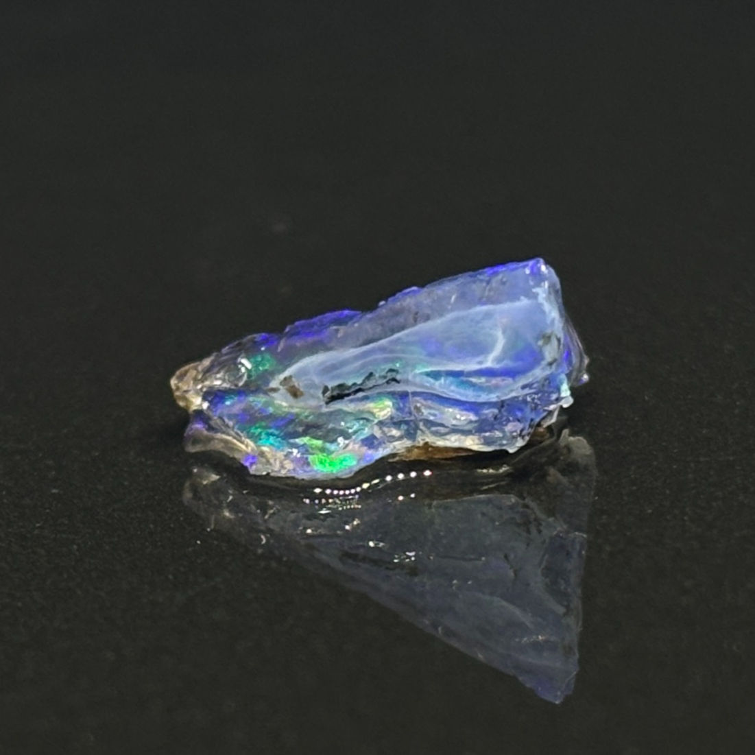 Wicked Colorful Crystal Nevada Opal Cutter