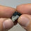 Thumbnail: Raw Black Obsidian Welo Ethiopian Opal Stone Cutter