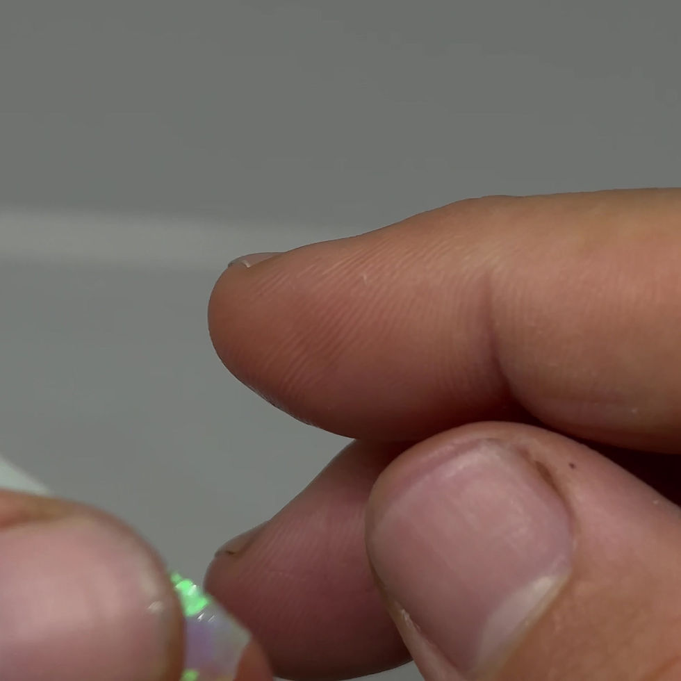 Thumbnail: Colorful Raw Natural Australian Mintabie Opal Stones For Lapidary Work