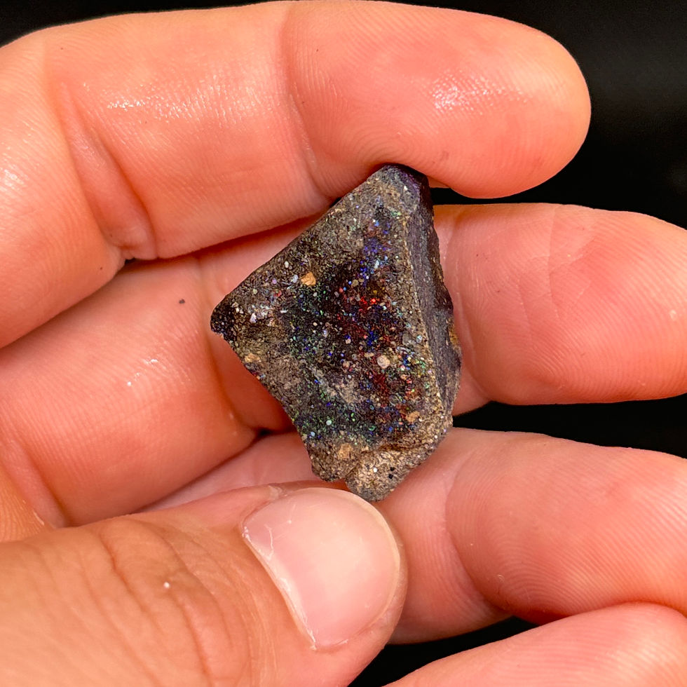 Thumbnail: Raw Unaltered Tablon Honduran Matrix Opal Cutter With Beautiful Flashes Of Color