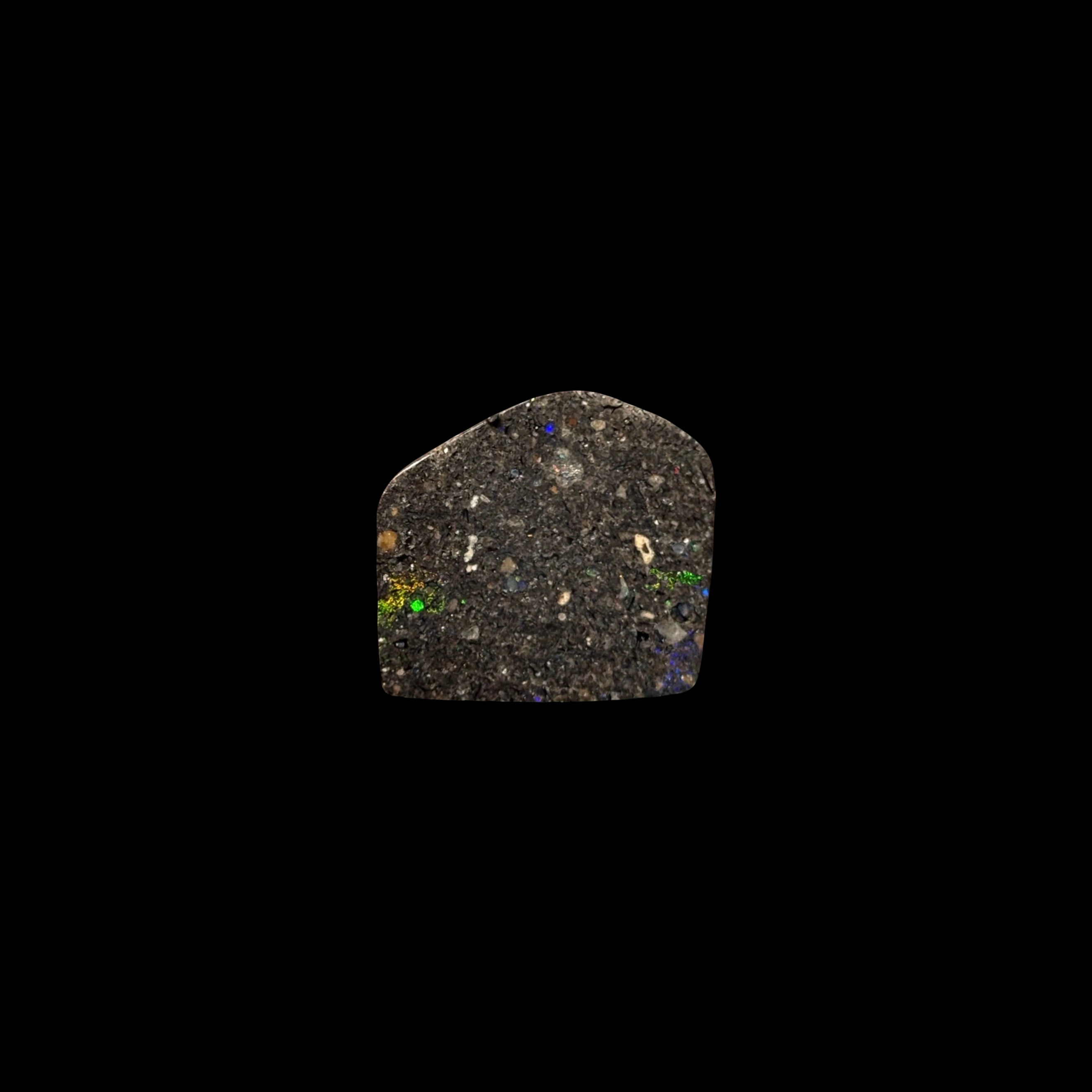Polished Tablon Honduran Soft Groove Opal Stone