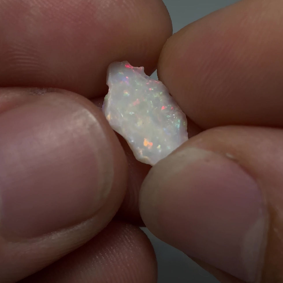 Thumbnail: Rough Lovely Australian Coober Pedy Opal Stone Cutter