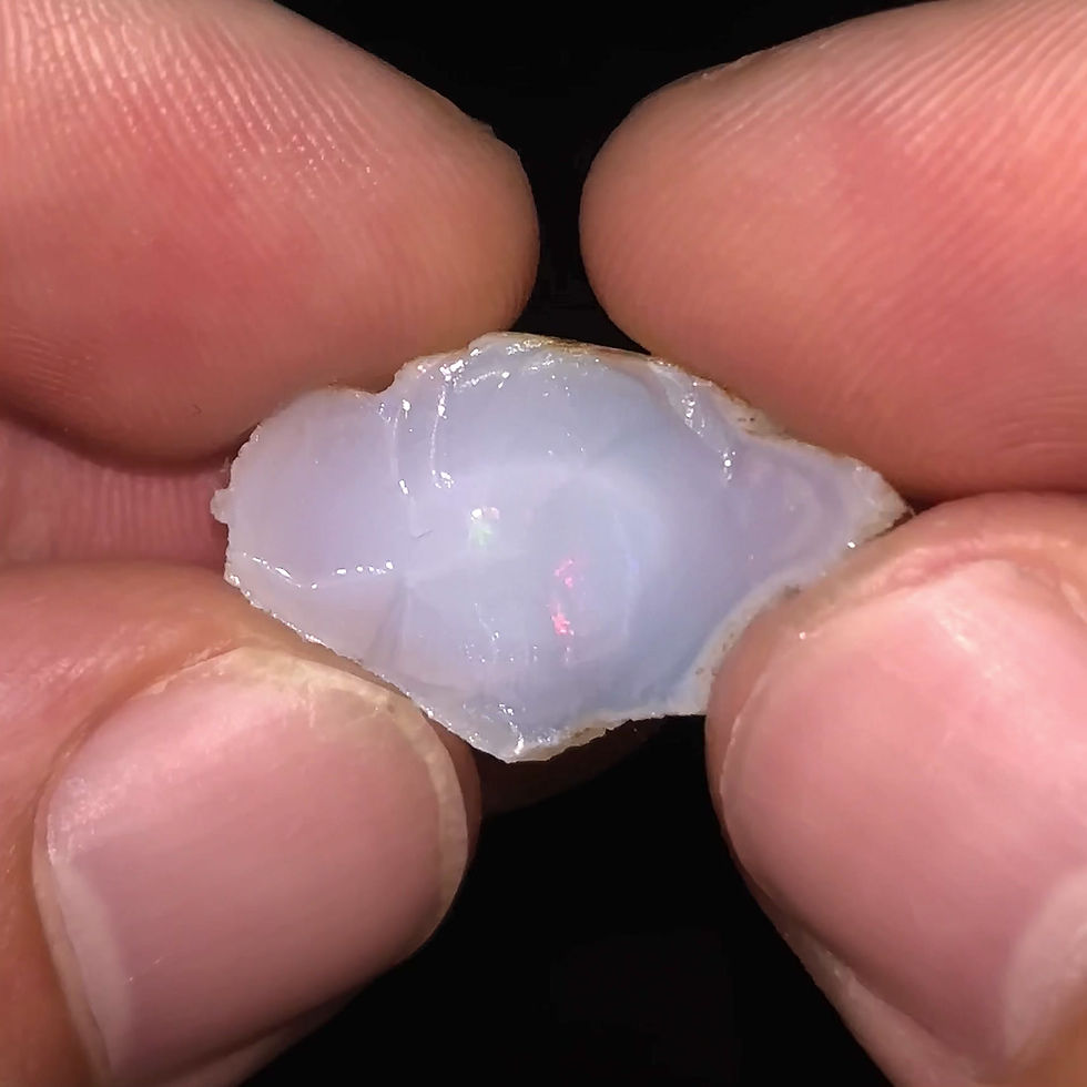 Thumbnail: Max Flame Virgin Valley Nevada Opal Stone Cutter