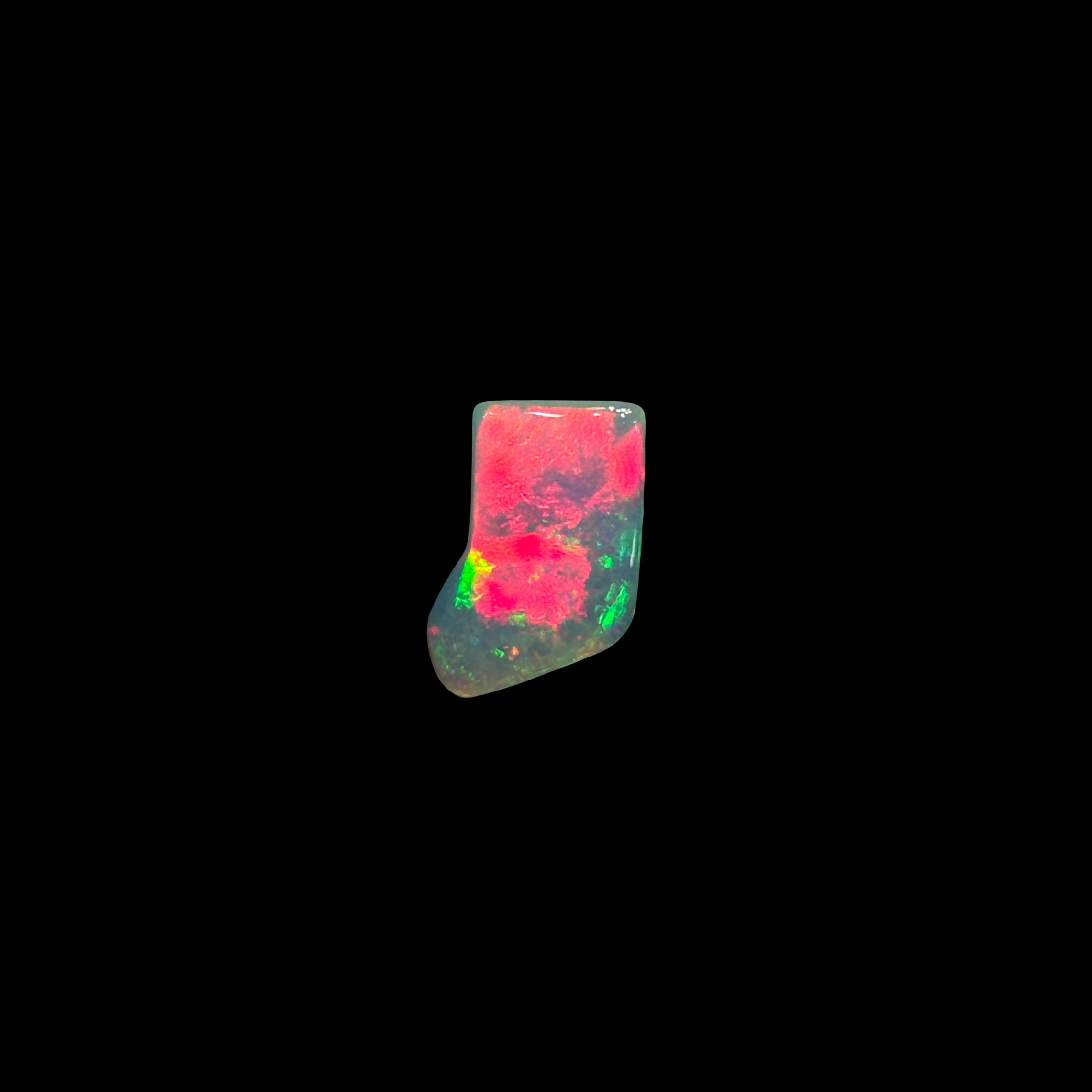 Polished Welo Ethiopian Colored Stocking Opal Stone