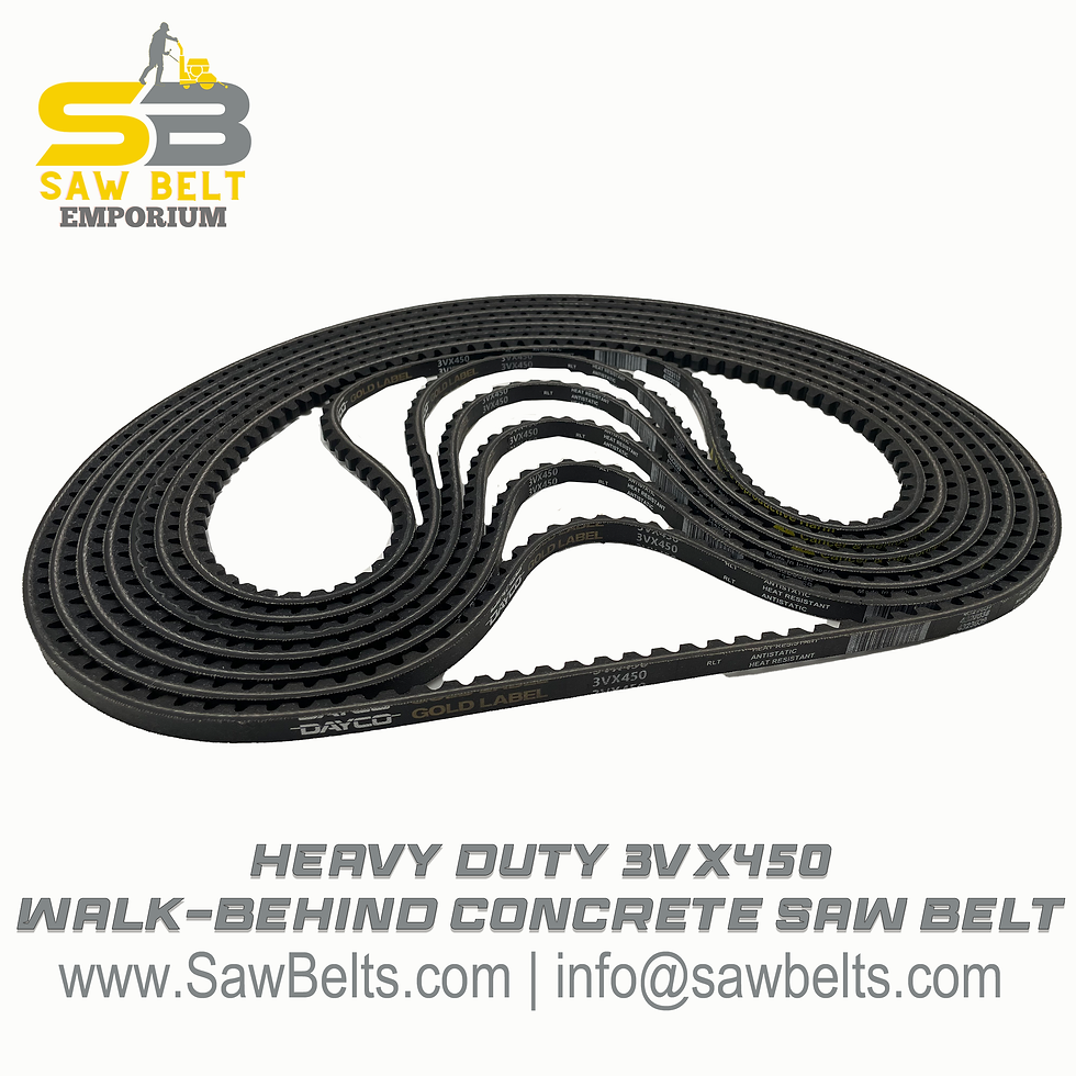 Thumbnail: 3VX450 V-Belt Replacement Cross Reference 10228 EDCO