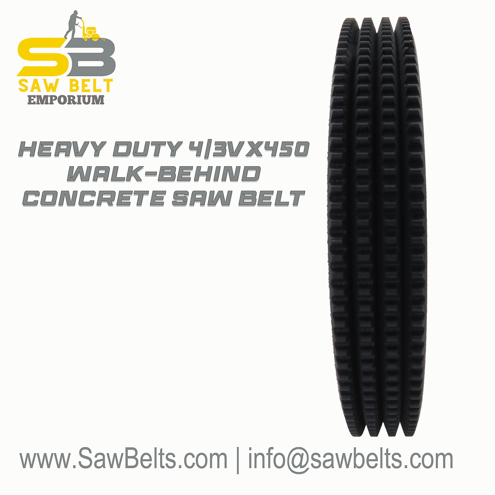 Thumbnail: 4/3VX450 Walk-Behind Concrete Saw Belt