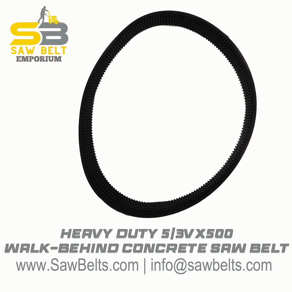 Thumbnail: Dayco 5/3VX500 Floor Saw Replacement
