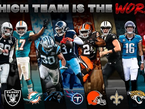 🏈 Ranking the Bad Teams Most Likely to Flip the Script (Second-Half Breakout Candidates)