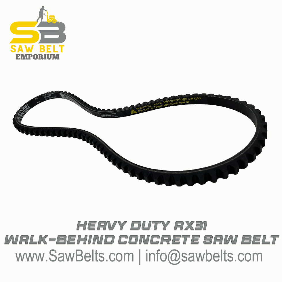 Thumbnail: AX31 V-Belt for Concrete Saws
