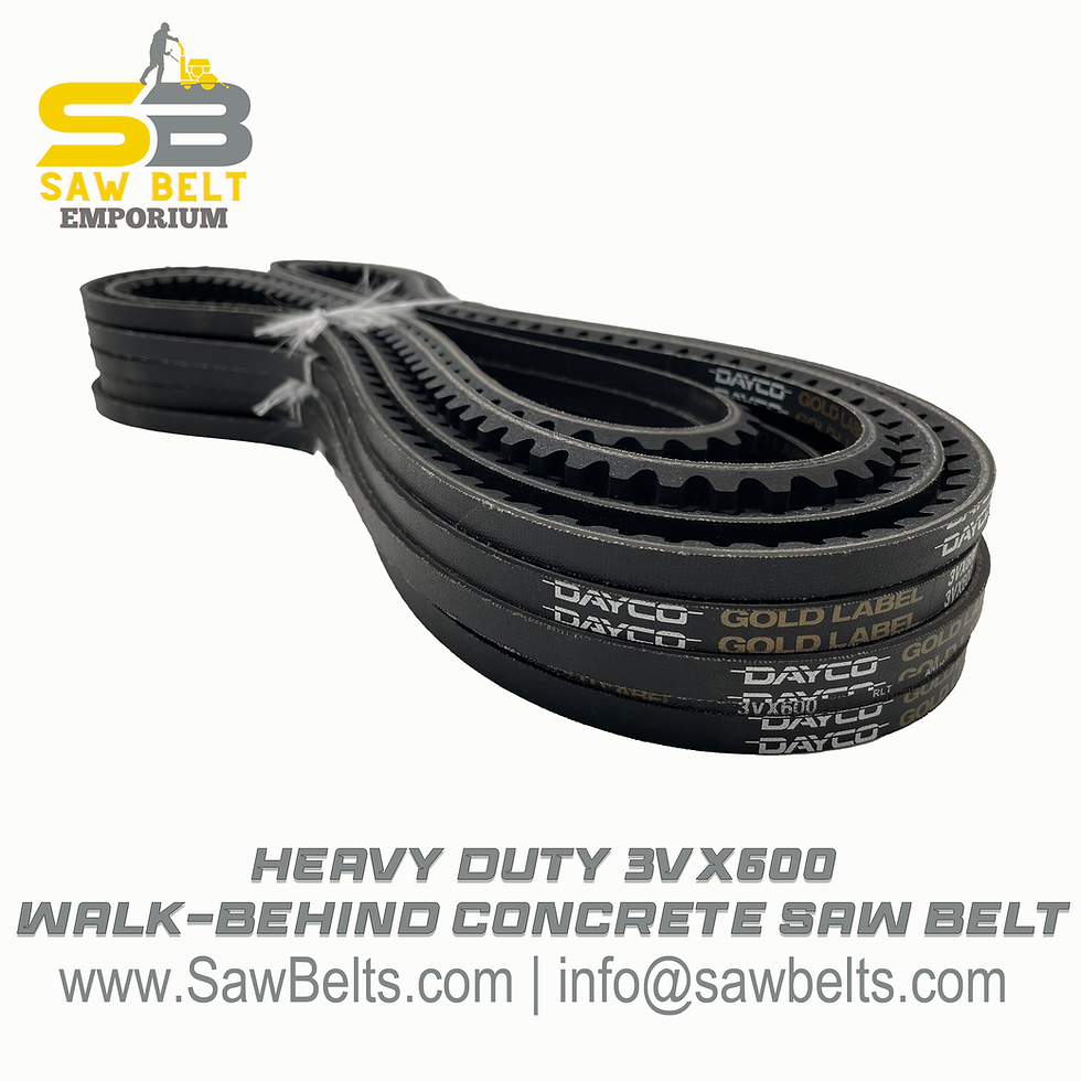 Thumbnail: 3VX600 Cross Reference 2503684 Core Cut Replacement Belt