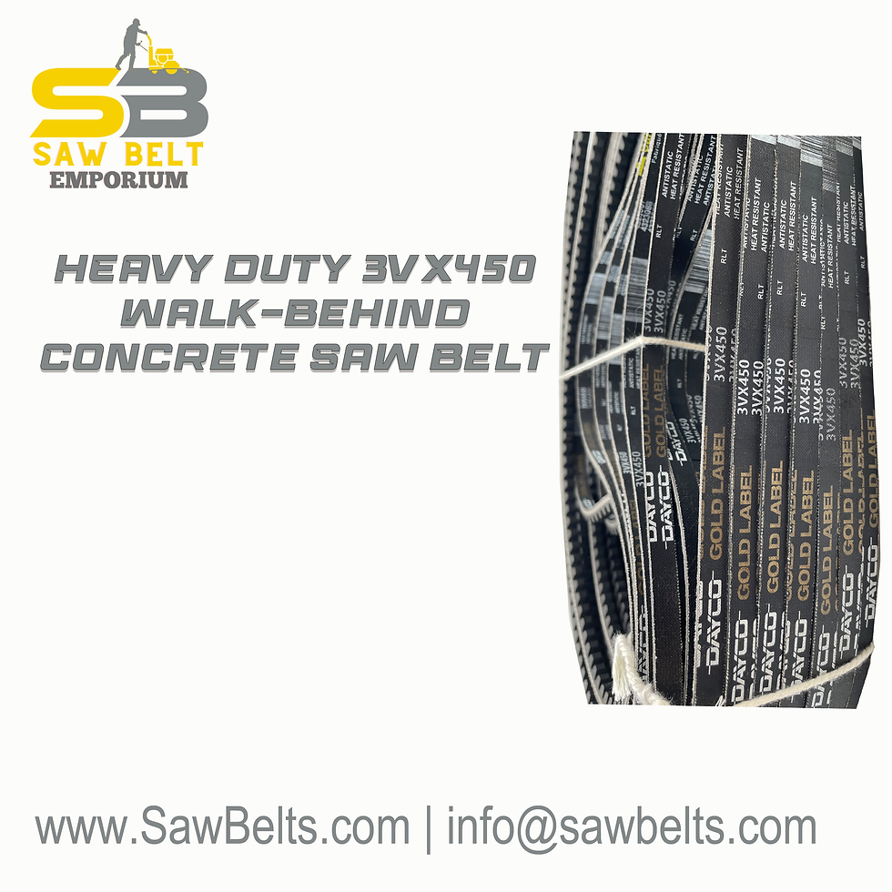 Thumbnail: 3VX450 Saw Belt Cross Reference 10228 EDCO