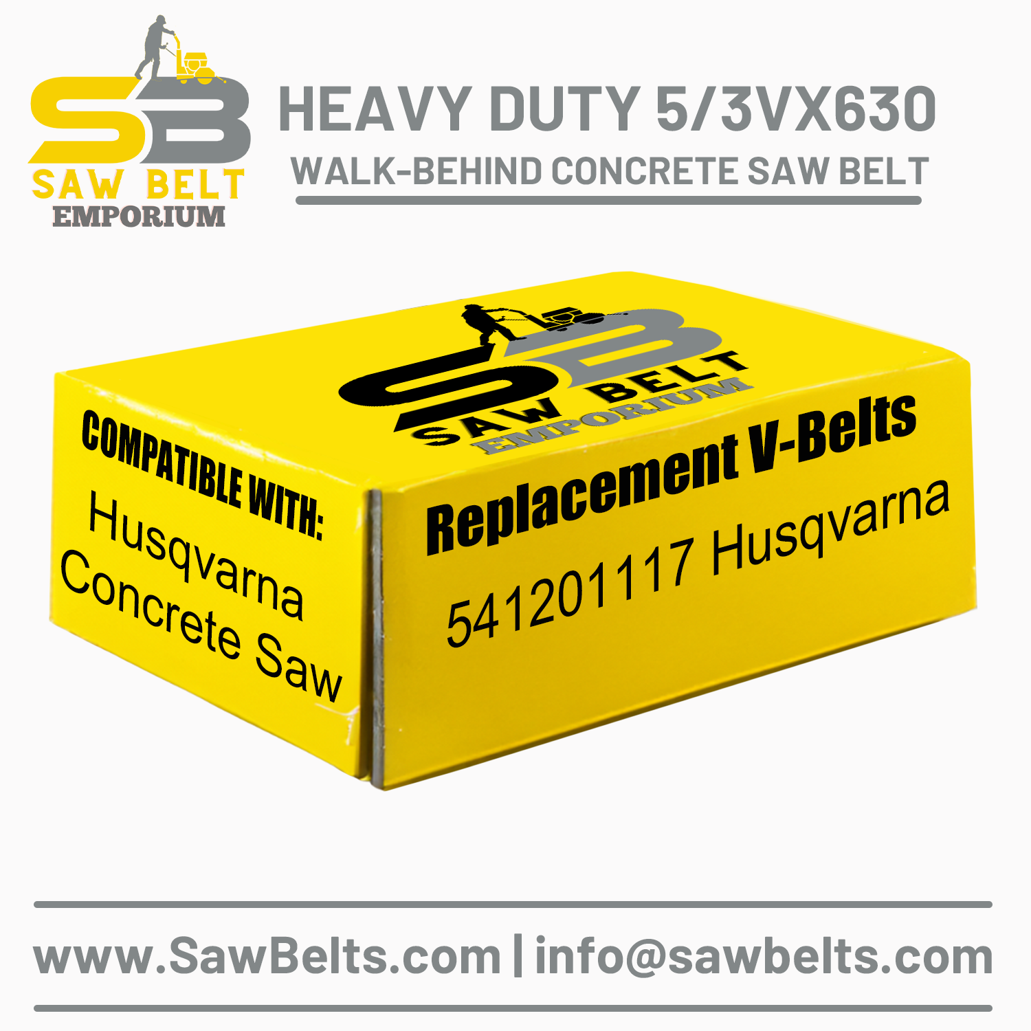Concrete V-Belt Replacements