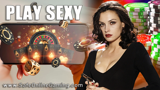 Play sexy with online casinos while you win real money at home.